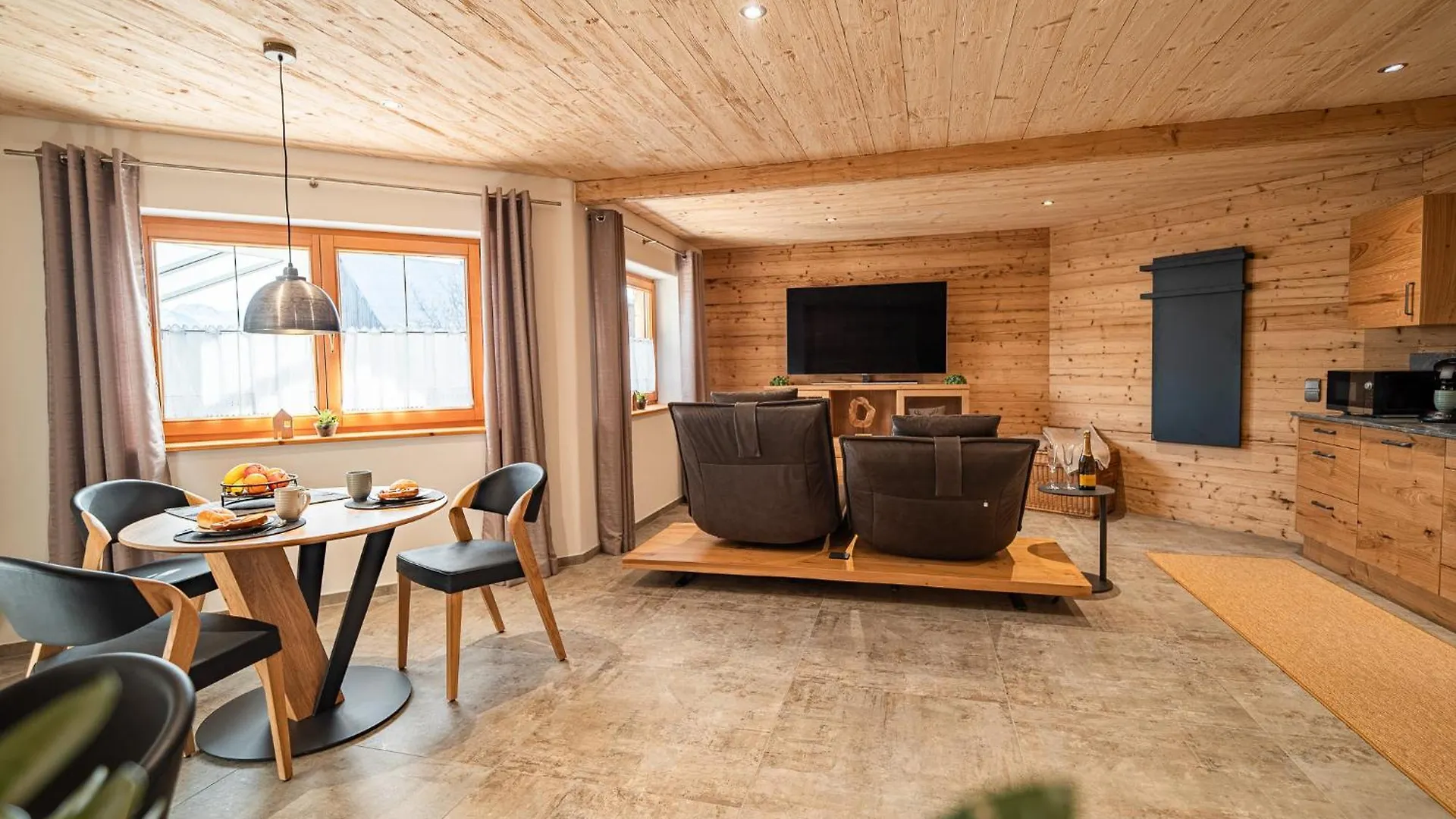 Apartman Luxus Chalet Im Allgaeu - Zirbenholz Schlafzimmer - Terrasse Mit Bergblick - Infrarotkabine Blaichach